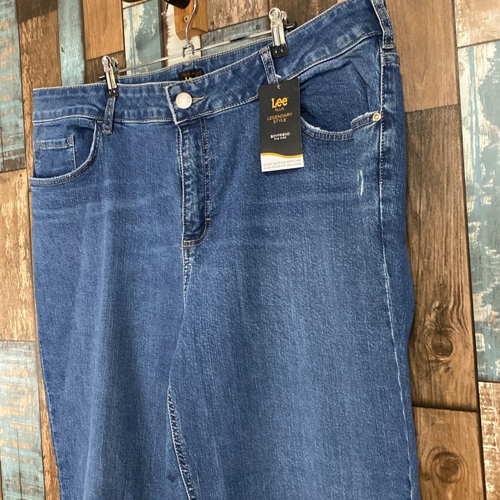 👖Lee 22W mid rise boyfriend Jeans - Picture 4 of 16